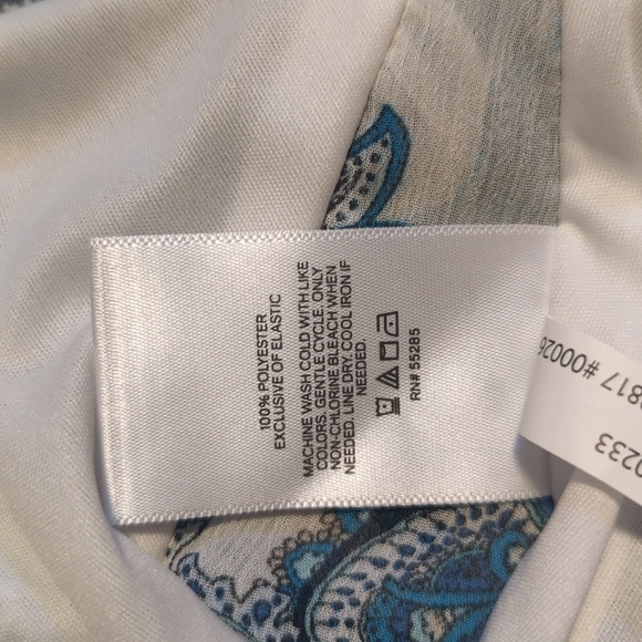 Express V-neck Flutter Sleeve Surplice Blouse Size M - Picture 5 of 5